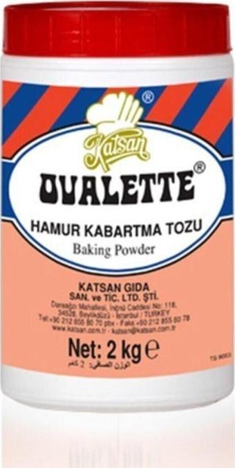 Katsan Ovalette Kabartma Tozu 2Kg