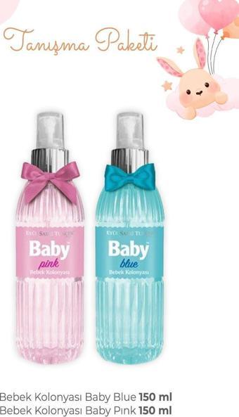 Eyüp Sabri Tuncer Bebek Kolonyası 2'li Set Pink ve Blue 150 ml