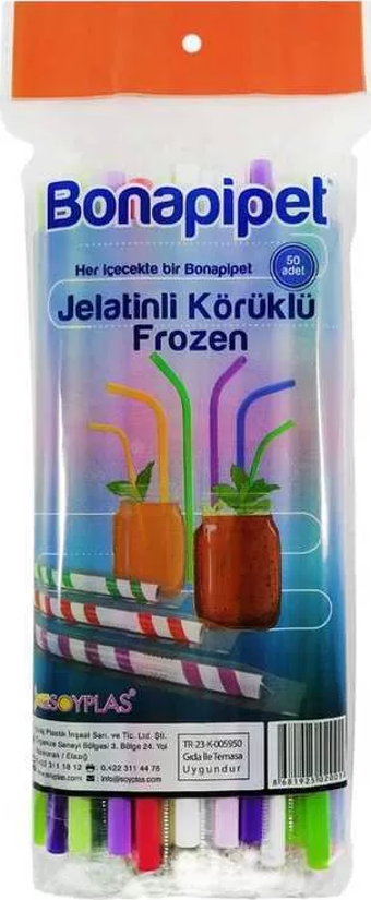 Plastik Jelatinli Körüklü Frozen Pipet - 50 Adet