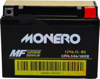 Monero Akü 12n6.5l-bs 12v6.5ah  Mondıal Agk 125 Cg 125