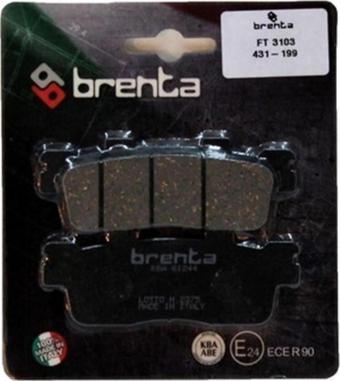 Brenta Organik Fren Balata Ft 3103 G1050 Arka Kymco People Downtown 200 300 İ Gtı (302 - 498)