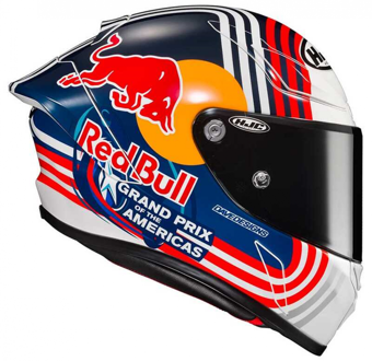 Hjc Rpha1 Red Bull Austın Gp Mc21 Kapalı Kask X-LARGE