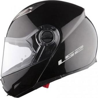 Ls2 Guronı Çene Açılır Kask Siyah X-SMALL