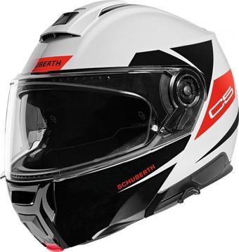 Schuberth C5 Eclıpse Çene Açılır Kask Kırmızı MEDIUM