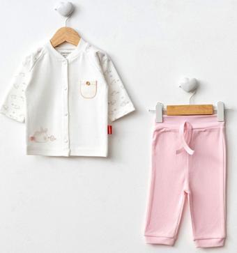 Cocopoco 2'li Bebek Takımı 1073 Pembe