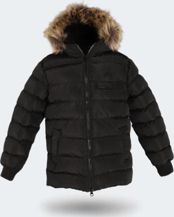 Slazenger CALISTO NEW Unisex Çocuk Mont &amp; Kaban Siyah