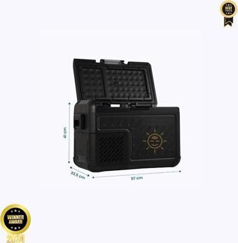 Cool Life 35 Litre Siyah 12/24 Volt Buzdolabı