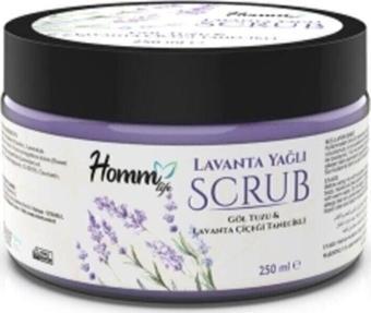 Homm Bitkisel Homm Lıfe Lavanta Yağlı Bitki Tanecikli Scrub 250 Ml