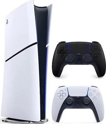 Sony Playstation 5 Slim Dijital 1TB + 2 Dualsense Beyaz-Siyah