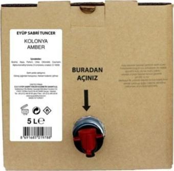 Eyüp Sabri Tuncer Klasik Limon Kolonyası 5 Lt (Dökme Paket)
