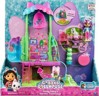 3071121 Gabbys Dollhouse Kitty Fairynin Ağaç Evi Oyun Evi