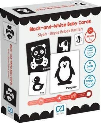Ca Games Siyah Beyaz Bebek Kartları