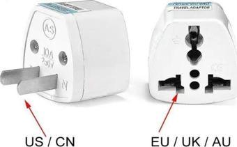 Şahnet Universal Dişi Amerikan Erkek Priz Dönüştürücüsü - Çevirci Adaptör