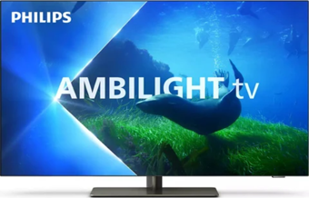 Philips Oled808 65 İnç 164 Ekran Uydu Alıcılı 4K Uhd Ambilight Oled Tv Gri