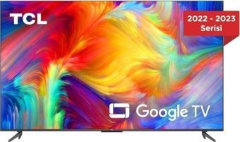 TCL 50P735 50" 127 Ekran Uydu Alıcılı 4K Ultra Hd Google Led Tv