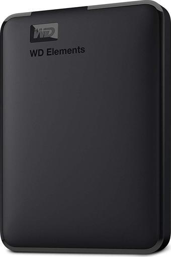 Western Digital WD 5TB Elements Portable External Hard Drive, USB 3.0 - WDBU6Y0050BBK-WESN Harici Harddisk