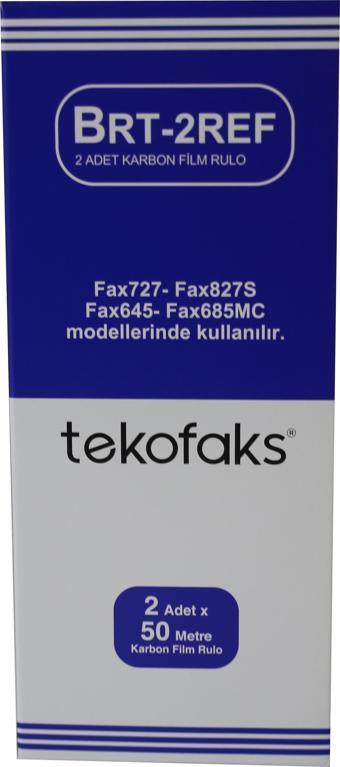 Tekofax 645-685-727-827 2 Lİ Muadil Fax Filmi 402rf