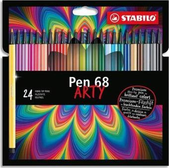 Stabilo Pen 68 Arty 24 Lü Yeni 6824-1-20