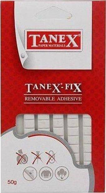 Tanex Hamur Yapıştırıcı Fıx 50 GR Beyaz TFIx001050