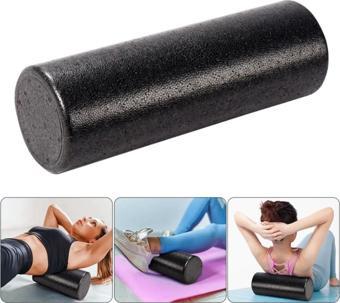 Foam Roller 30cm Köpük Rulo Pilates Egzersiz Köpüğü Siyah