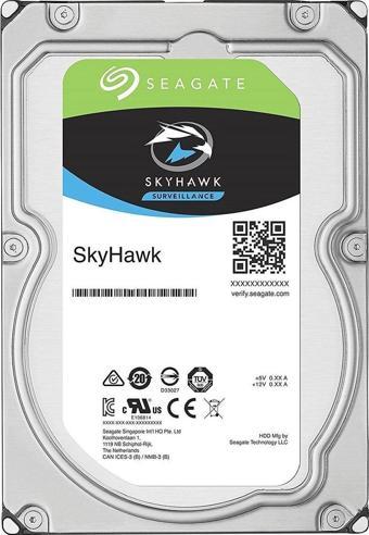 Seagate 3Tb Skyhawk 3,5" 64Mb 5400Rpm St3000Vx009 Harddisk