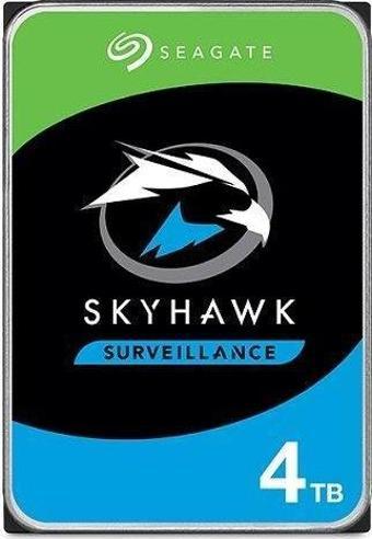 Seagate 4TB Skyhawk Surveillance RV ST4000VX013 3.5" 5900Rpm 64MB 7x24 Güvenlik Diski