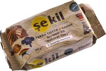 Şekil Seramik Hamuru Terracotta 500 GR Kahverengi VK500KHV