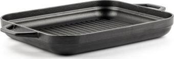 HOSSE 2632 26x32 cm Döküm Dikdörtgen Grill Tava ve Fırın Kabı