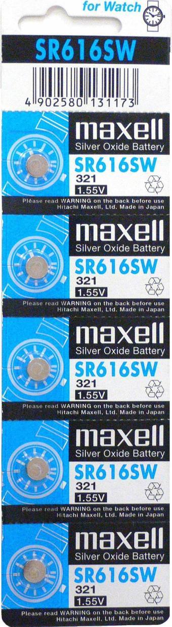 Maxell Sr-616Sw-321 10lu Paket Pil