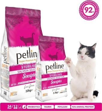 Petline Sensiplus Somonlu Kısırlaştırılmış Kedi Maması 1.5 Kg