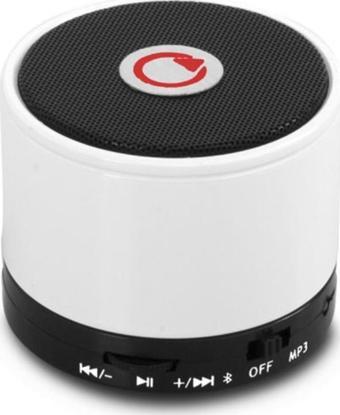 Mikado Md-10Bt Beyaz Sd- Fm Destekli Bluetooth Speaker