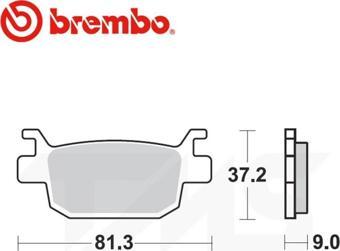 Brembo 07064xs Gold287 Sinterli Fren Balatası