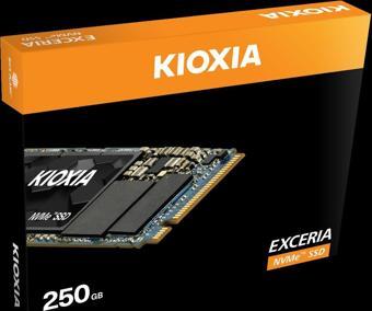 Kioxia 250Gb Exceria Nvme 1700Mb-1200Mb-S M2 Pcıe Nvme 3D Nand Ssd (Lrc10Z250Gg8) Harddisk