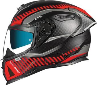 Nexx Sx.100r Skıdder Kapalı Kask Mat Siyah-kırmızı X-SMALL