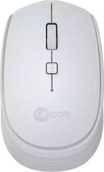 Lecoo WS202 Beyaz 1600DPI 2.4Ghz Optik Kablosuz Mouse