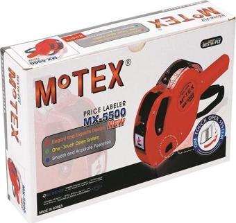 Motex Fiyat Etiket Makinesi 8 Hane Mx-5500