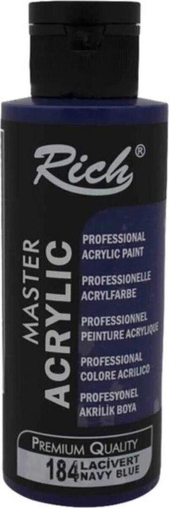 Master Acrylic Akrilik Boya 184 Lacivert 120 Cc