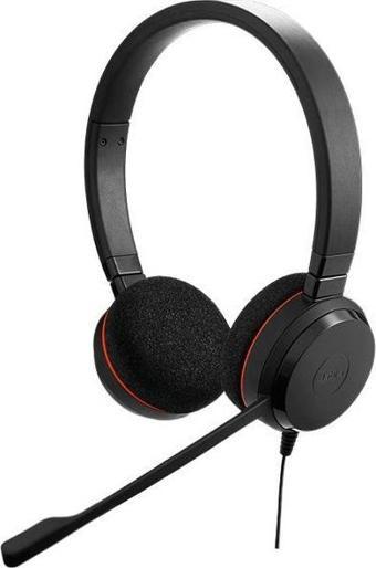 Jabra Evolve 20 Duo Usb Nc Kulaklık Mikrofon Çift Taraflı