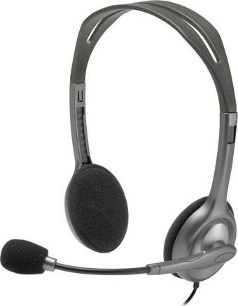 Logitech 981-000593 H111 Stereo Kulaklık Sterio Jacklı