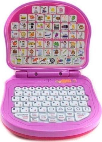 Bambapaw Türkçe İngilizce Melek Eğitici Laptop-Pembe