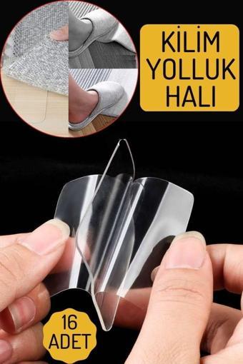 Homecare Valerie Pvc Nano Kilim Yolluk Saksı Kayma Önleyici 716244 16 Adet 716244