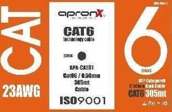 Apronx Cat6 23AWG 305Mt Outdoor 0,50mm Turuncu Utp Kablo