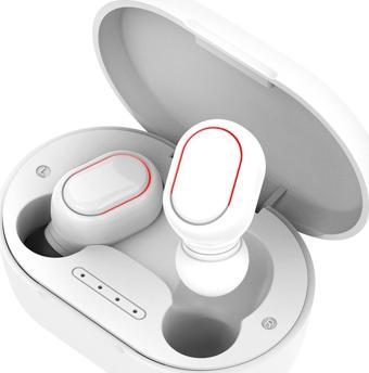 Asonic AS-TWS7S Beyaz Mobil Telefon Uyumlu Bluetooth TWS AirPods Mikrofonlu Kulaklık