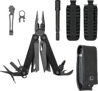 LEATHERMAN CHARGE PLUS BLACK SET 