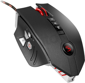 Bloody ZL5A Siyah Core3 Aktif Lazer 8200 Cpı Metal Mouse