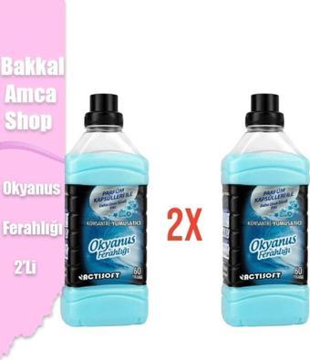 Aktisoft 2X Okyanus Ferahlığı Konsantre Çamaşır Yumuşatıcıı 1.5 L