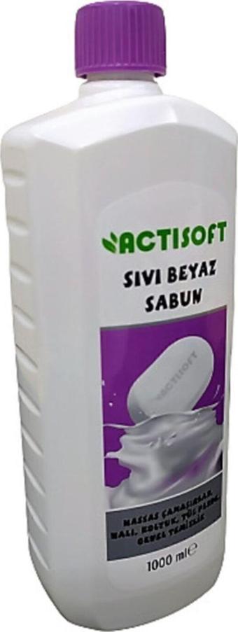 Aktisoft Sıvı Beyaz Sabun Yüzey Temizleyici 500 Ml.