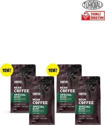 Harras Çekirdek Kahve Special Blend Coffee Beans 250 Gr X 4 Paket