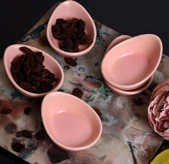 Fluffy Açık Pembe Yumurtalık 8 Cm 6 Adet