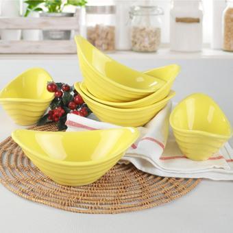 Gondol Sarı Çerezlik 16 Cm 6 Adet - 100